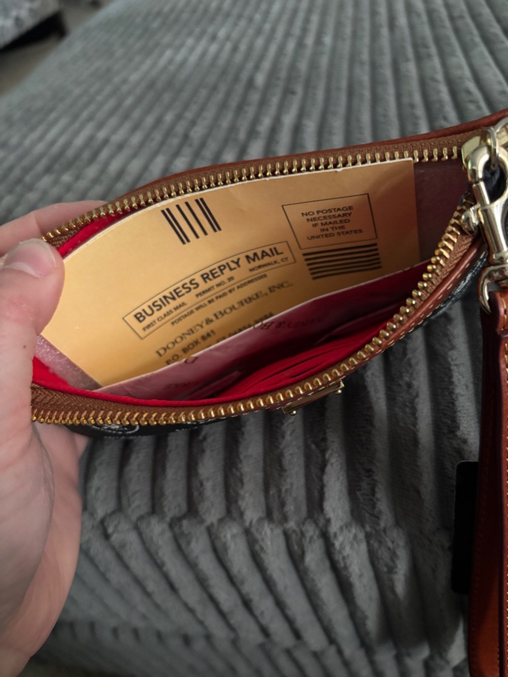 NWT Dooney & Bourke Raiders Wallet - Picture 6 of 7